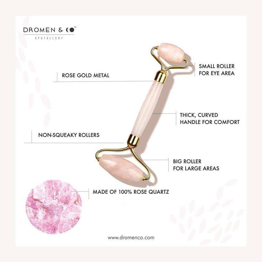 How to Work With Rose Quartz? Benefits of a Rose Quartz Facial Roller Dromen & Co How to Work With Rose Quartz? Benefits of a Rose Quartz Facial Roller Dromen & Co