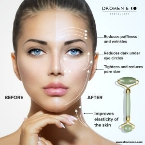 Top 5 Benefits Facial Roller Before and After - Dromen & Co