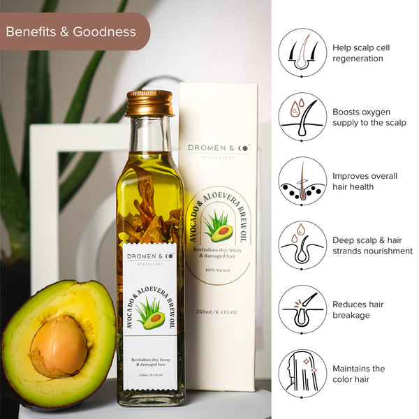 Avocado & Aloevera Brew Oil Bogo