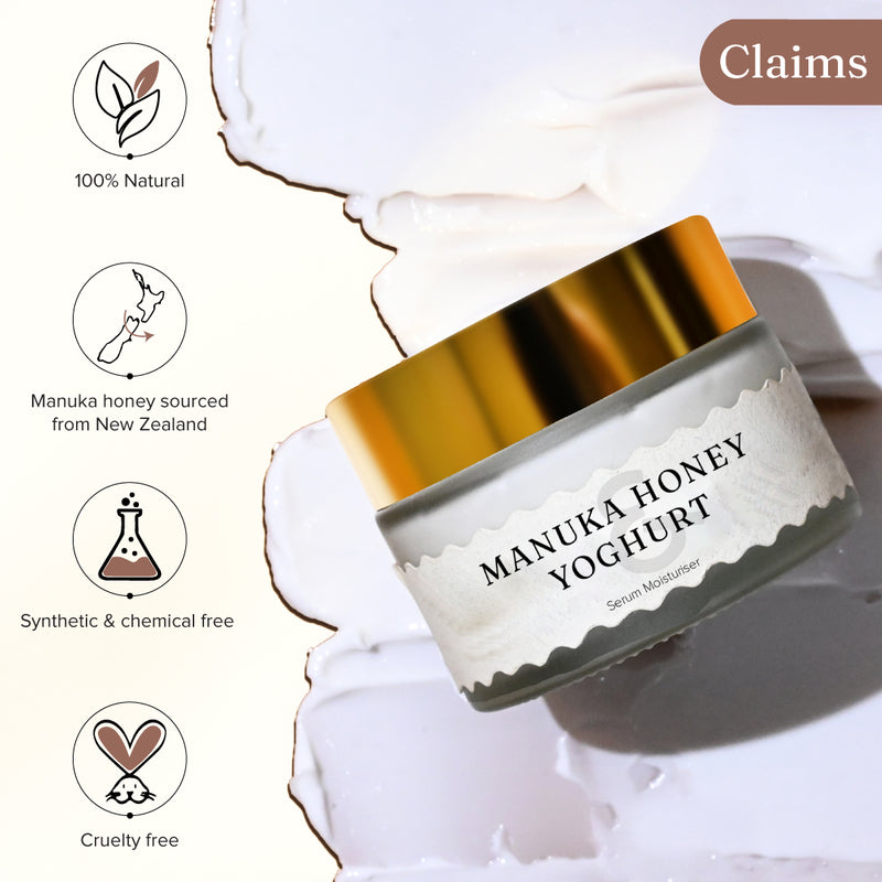 Manuka Honey & Yogurt Serum Moisturiser BOGO