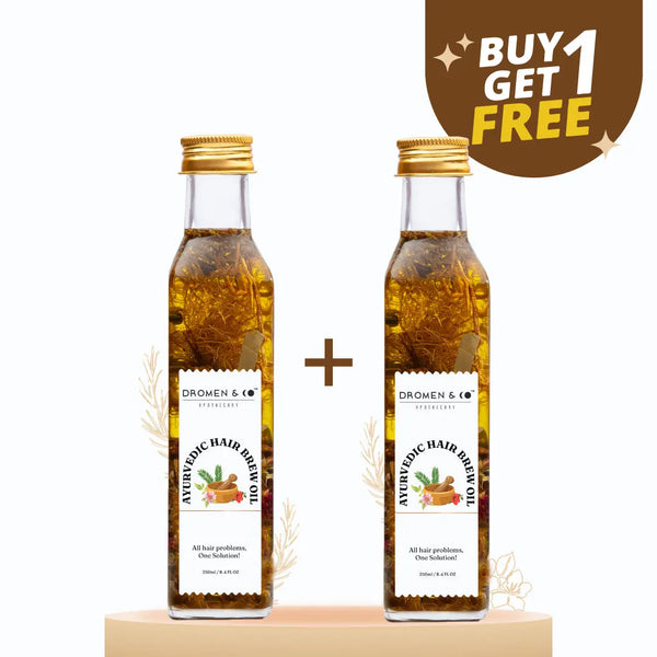 Ayurvedic Hair Brew Oil BOGO Dromen & Co