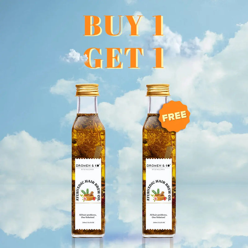 Ayurvedic Hair Brew Oil BOGO Dromen & Co