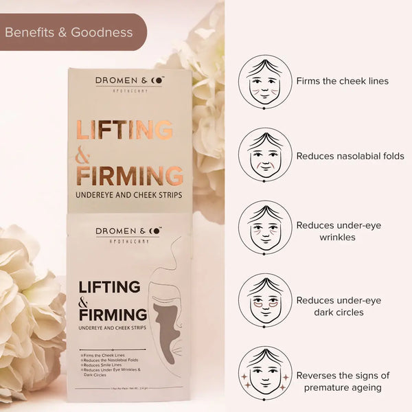 Lifting & Firming Under Eye Strips & Cheek Strips Dromen & Co