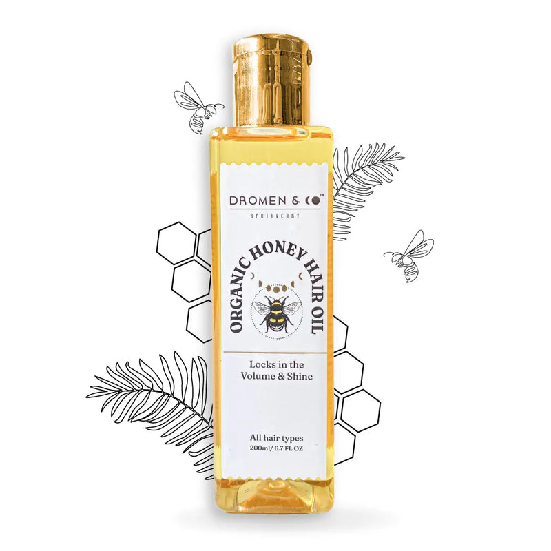 Organic Honey Hair Oil Dromen & Co