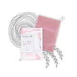 Pink Blush Paper | Luxurious Mini Sheets dromenco