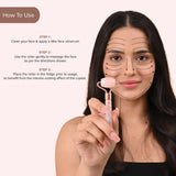 Dromen & Co Mini Rose Quartz Roller | 100% Skin-friendly Dromen & Co
