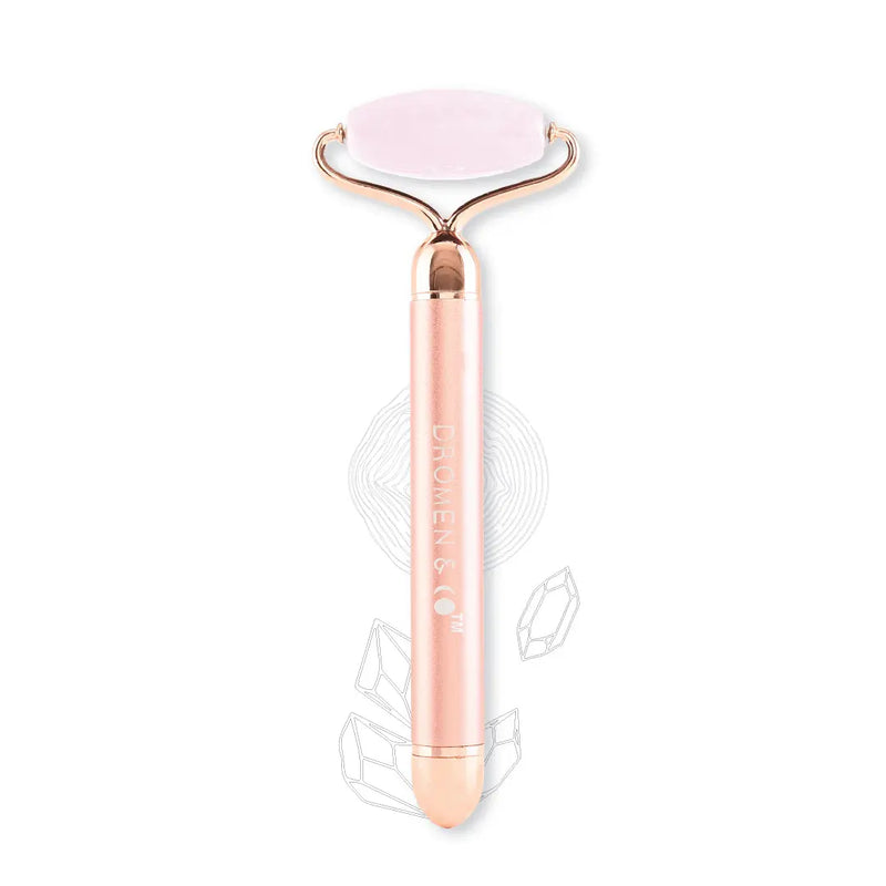 Dromen & Co Rose Quartz Electric Roller | Healer of the Heart Dromen & Co