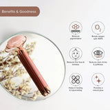 Dromen & Co Rose Quartz Electric Roller | Healer of the Heart Dromen & Co