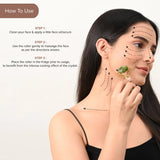 Mini Jade Facial Roller | 100% Natural Face Massager dromenco
