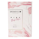 Pink Blush Paper | Luxurious Mini Sheets dromenco